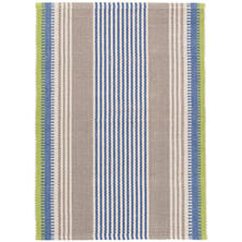 York Stripe Woven Cotton Rug