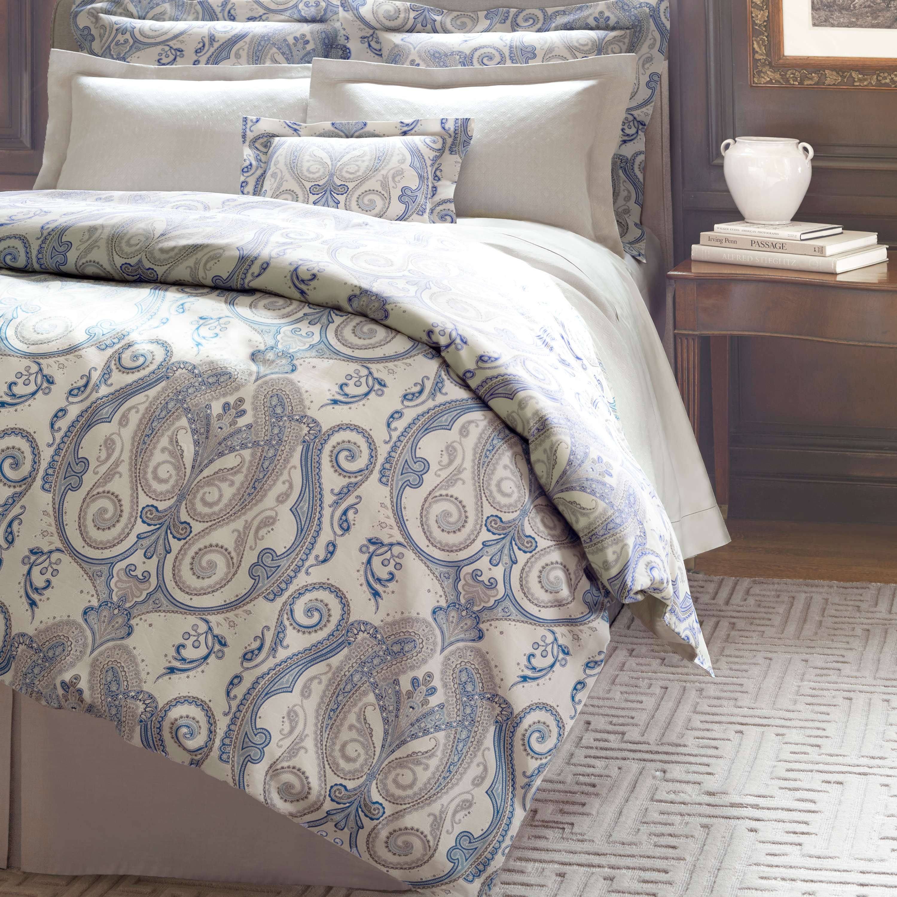 Ravello Paisley Duvet Cover Luxe