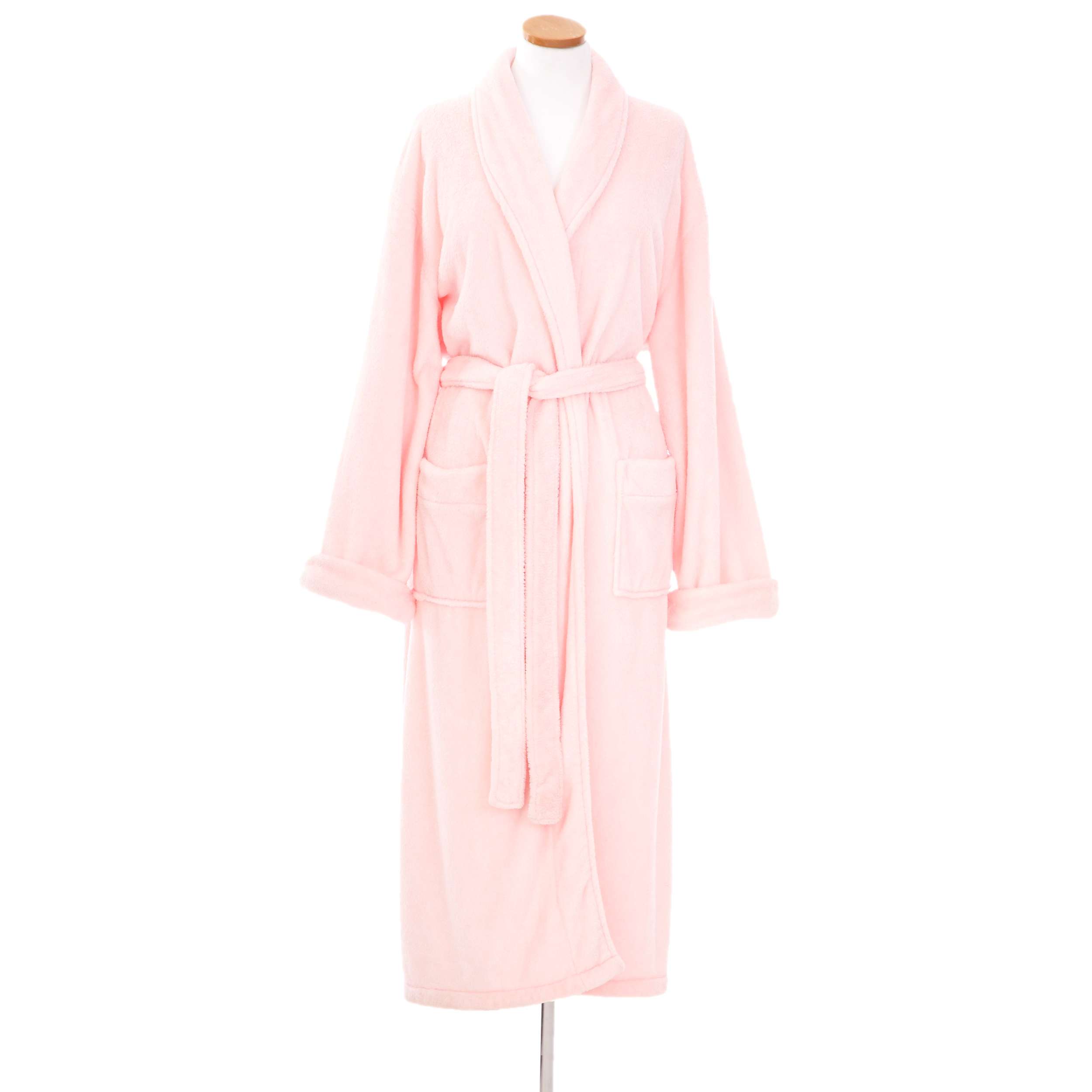 Sheepy Fleece Pale Rose Robe Pine Cone Hill