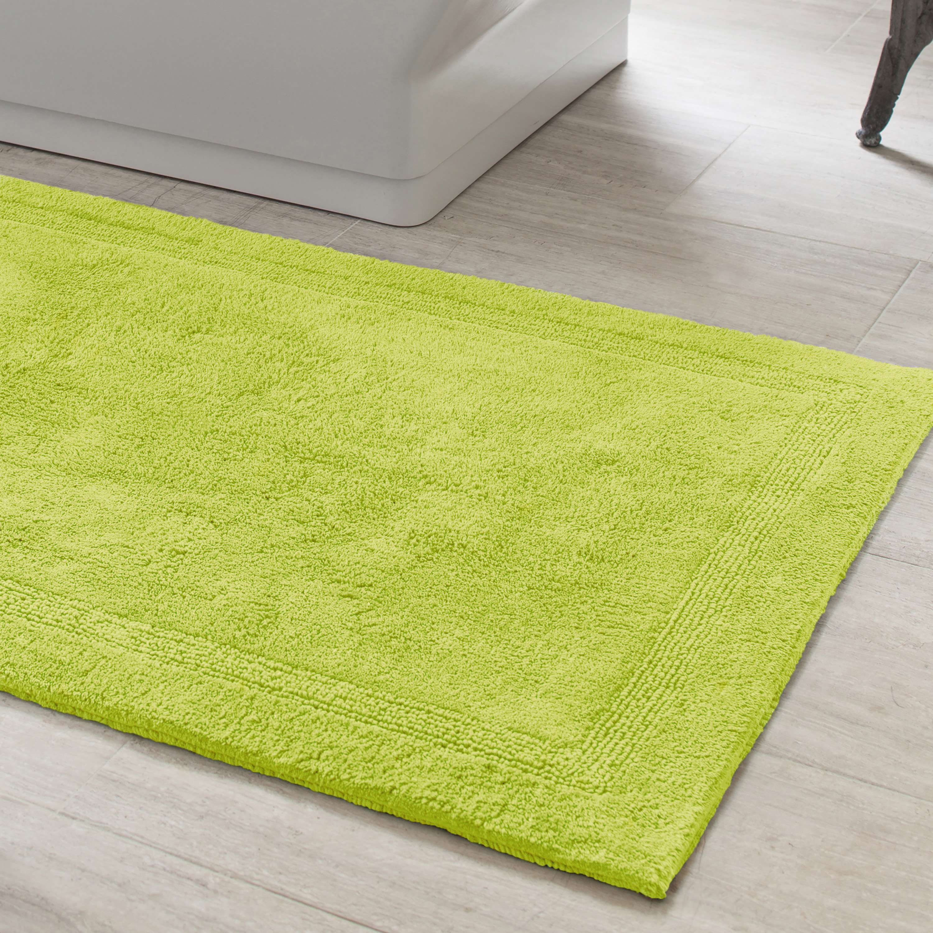 Signature Green Bath Rug The Outlet