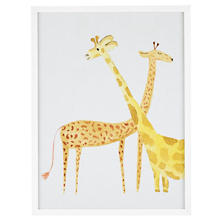 Social Giraffes  Wall Art