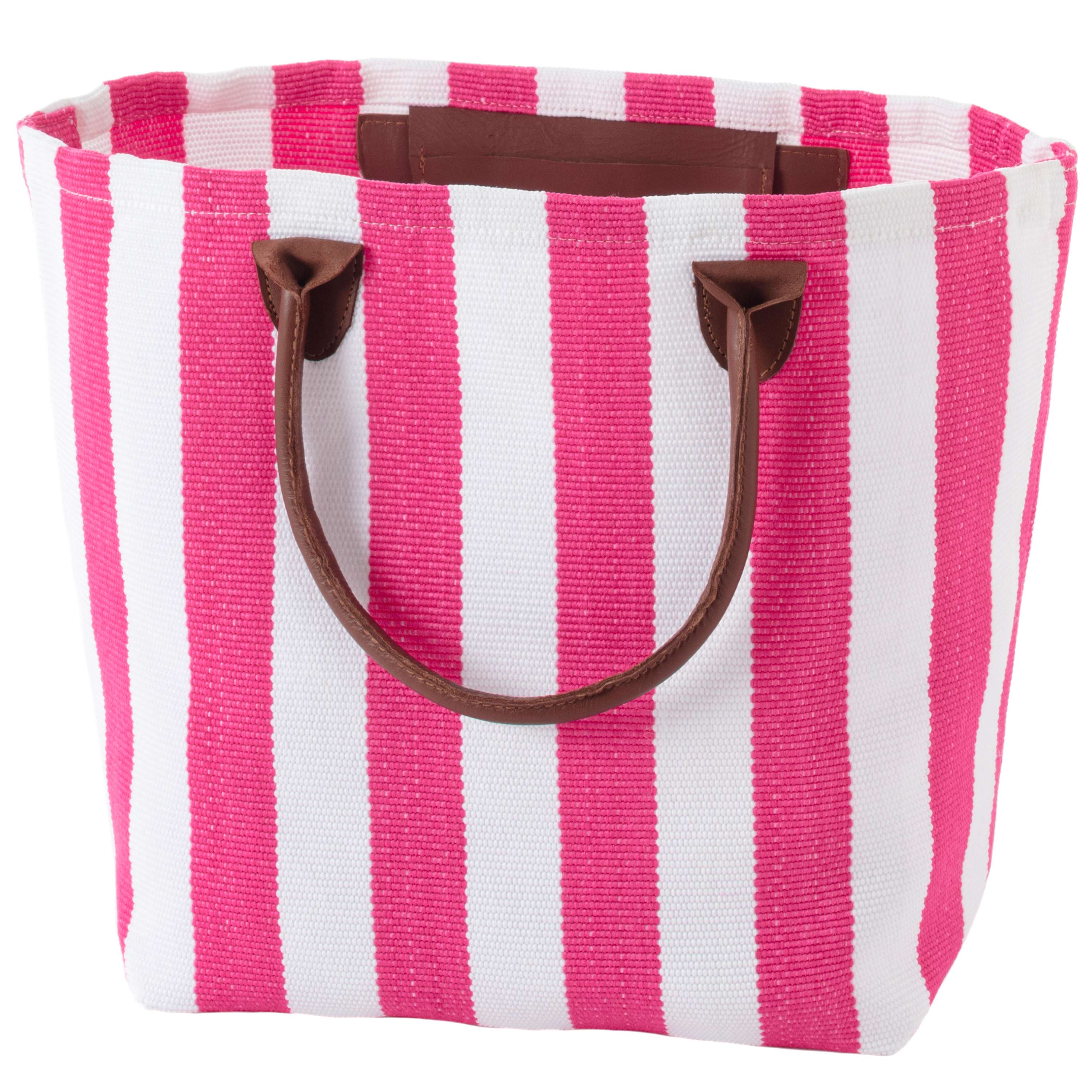 fuchsia tote bag