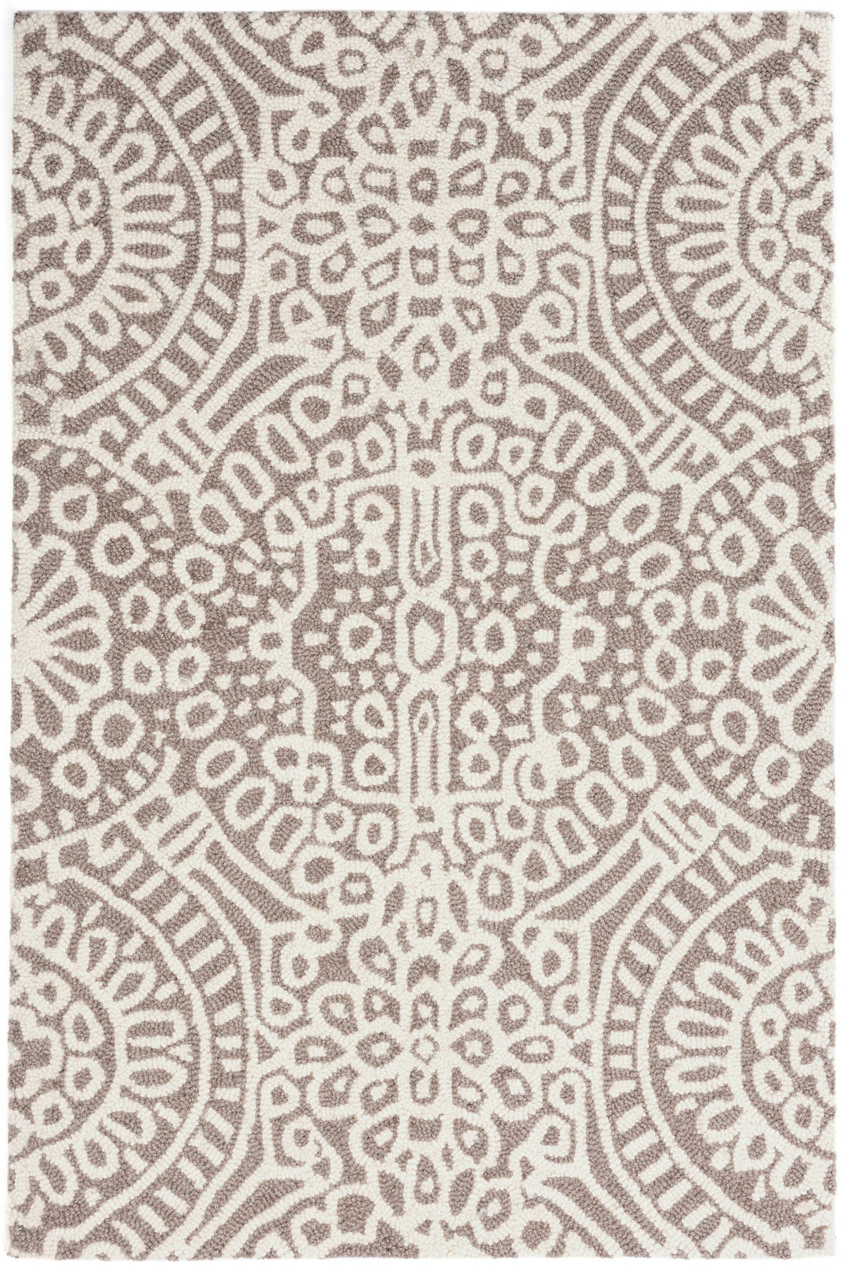 Temple Taupe Micro Hooked Wool Rug, Best Dash And Albert Rugs