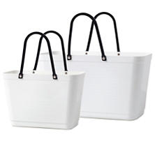 The Everything White Tote
