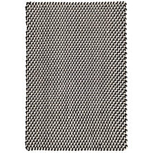 Two-Tone Rope Black/Ivory Indoor/Outdoor Rug