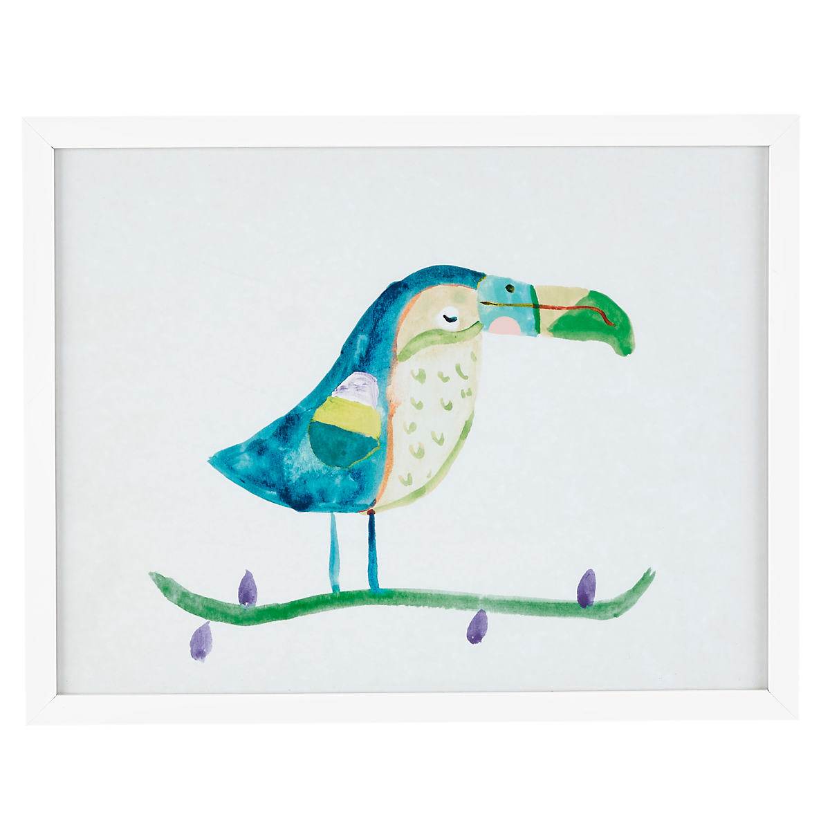 Toucan Turquoise Wall Art