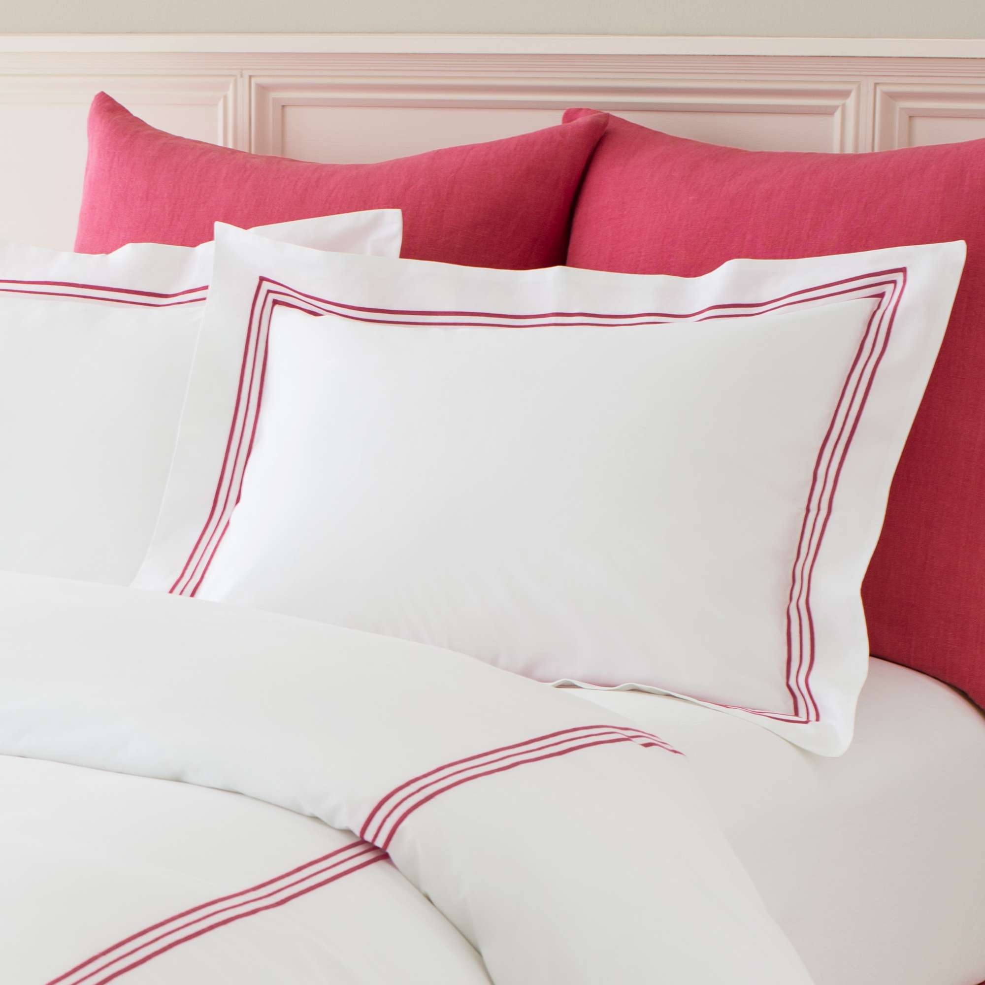 Trio Red Sham The Outlet