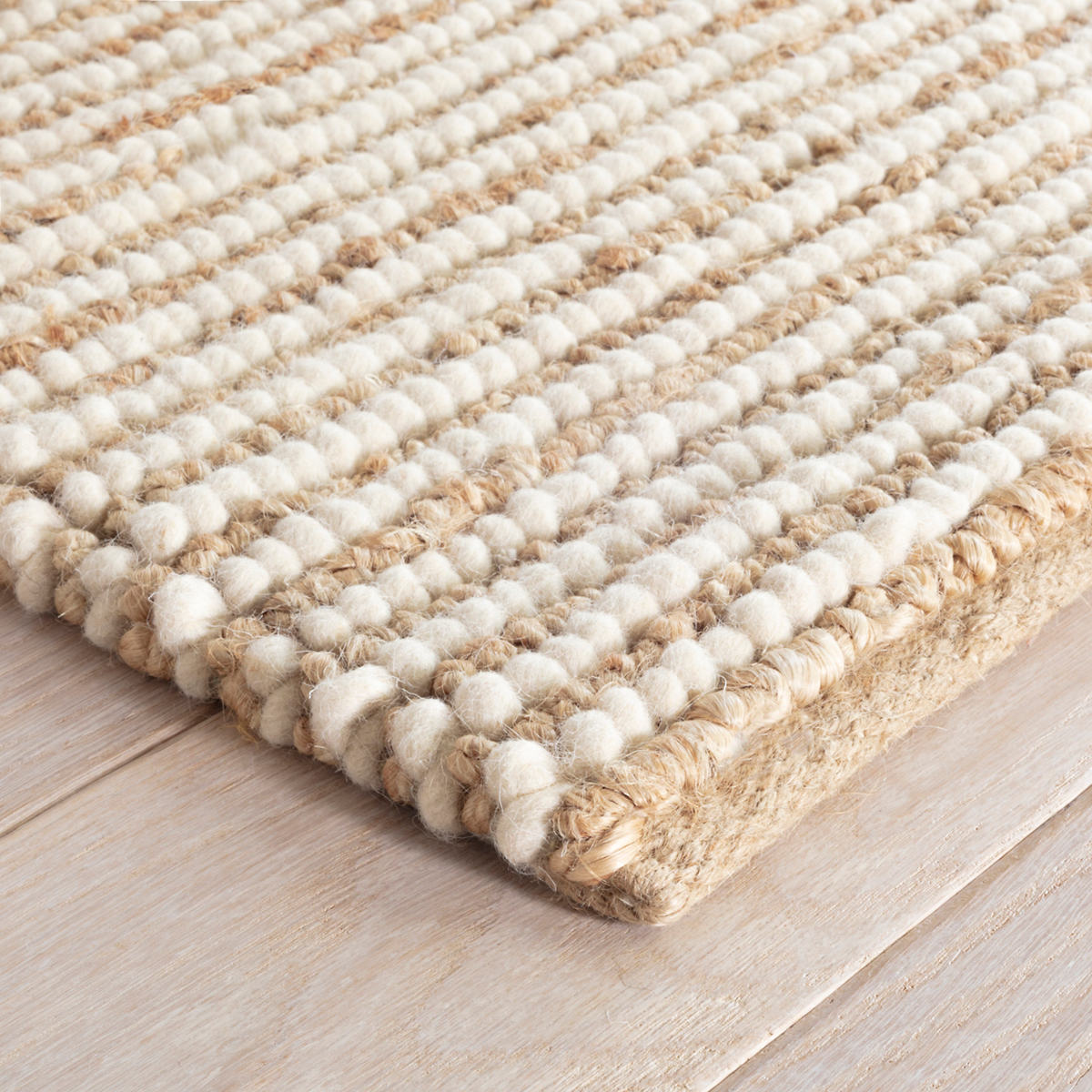 Twiggy Natural Woven Wool Jute Rug, Natural Woven Rugs Uk