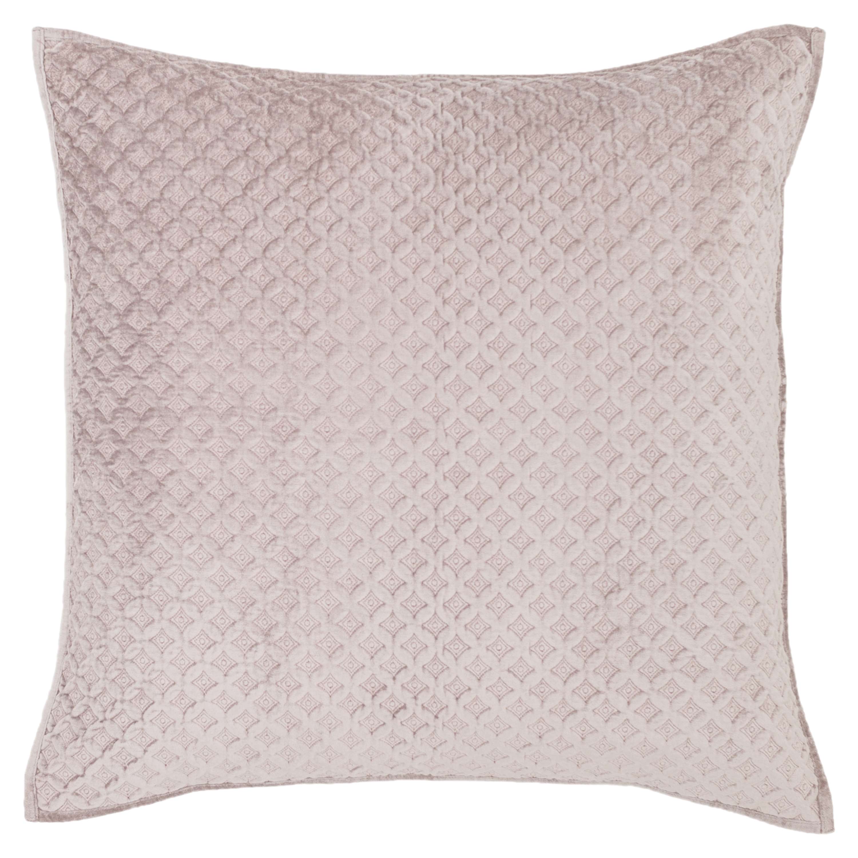 Velluto Velvet Zinc Quilted Sham | The Outlet