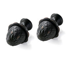 Pineapple Oil Rubbed Bronze Finials/Set of 2