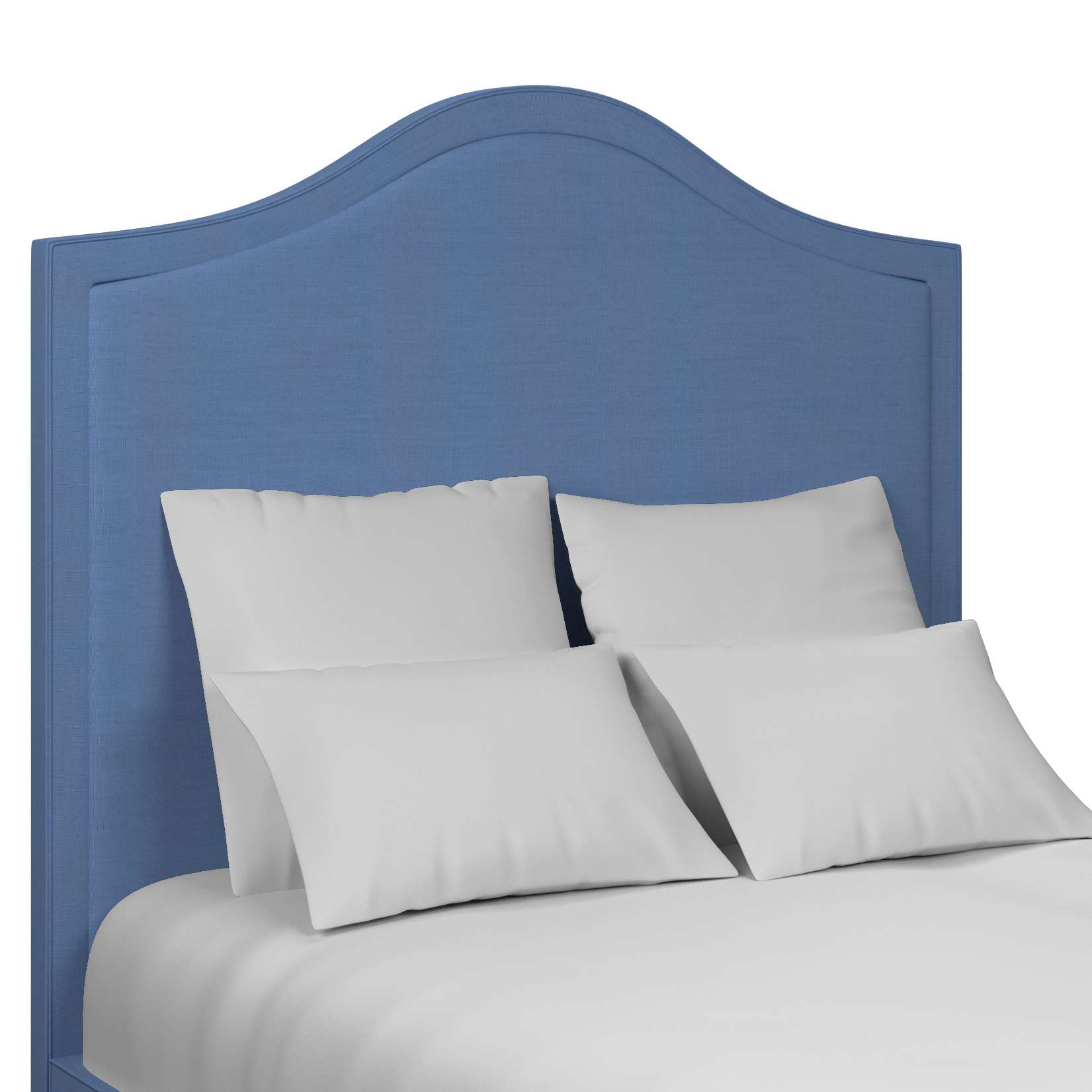 Estate Linen French Blue Westport Headboard Furniture