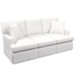 White Saybrook 3 Seater Slipcovered Sofa