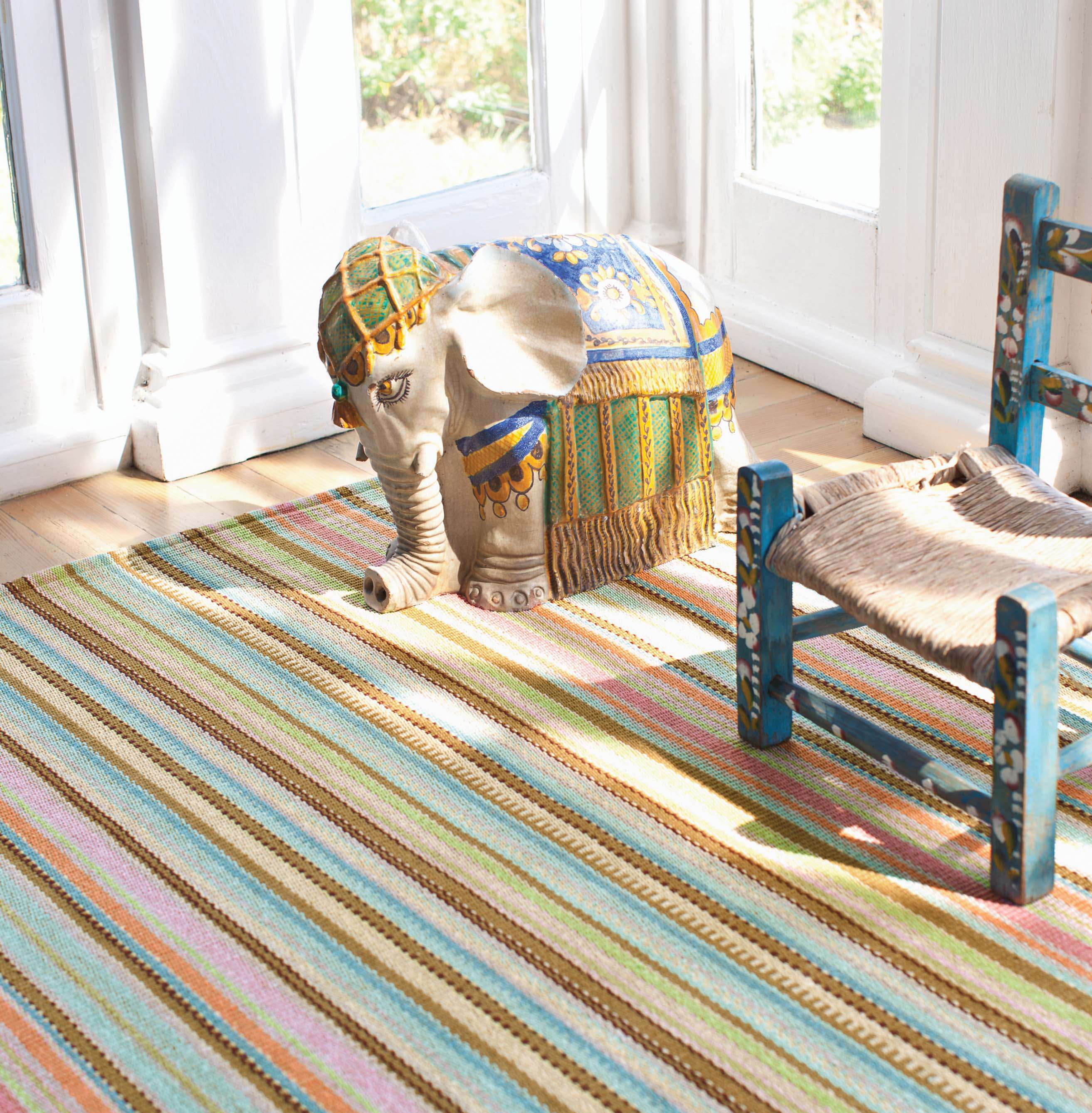 Annie Selke - Summer 2017 Catalog - Zanzibar Ticking Handwoven